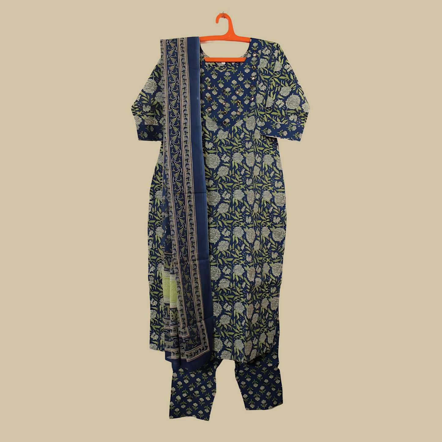 Rooted Ethnic Grace – Complete 3-piece Suit set