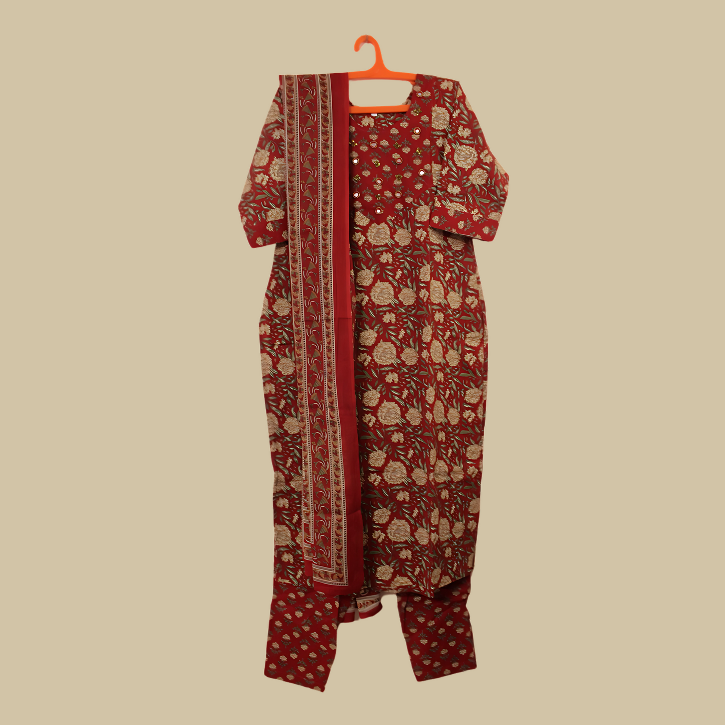 Rooted Ethnic Grace – Complete 3-piece Suit set