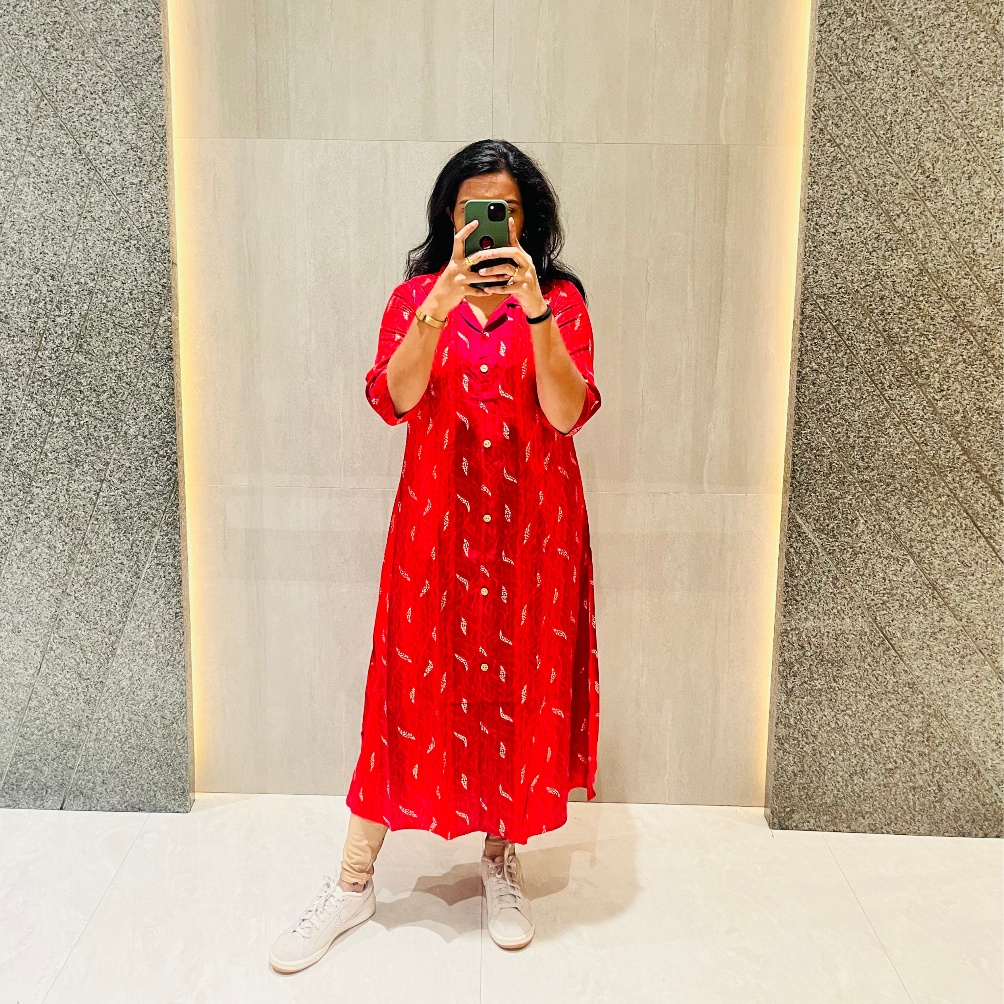Bandhani Handblock Kurti top