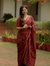 Maroon Pure Sungadi Cotton Handloom Saree