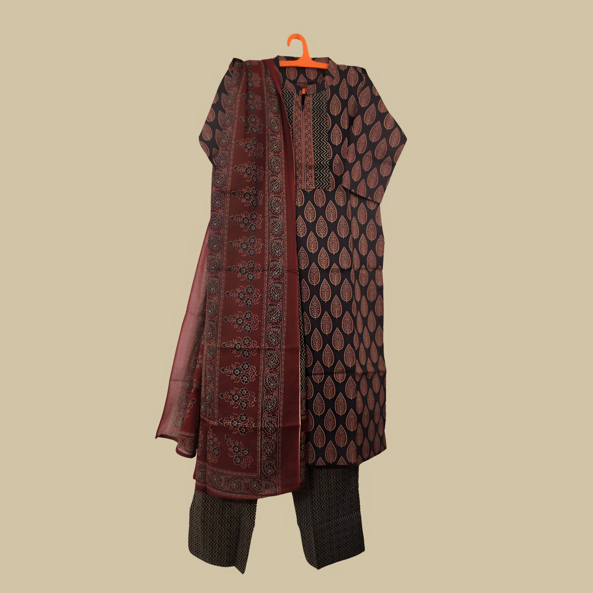 Ebony Spice - Complete 3-piece Suit set