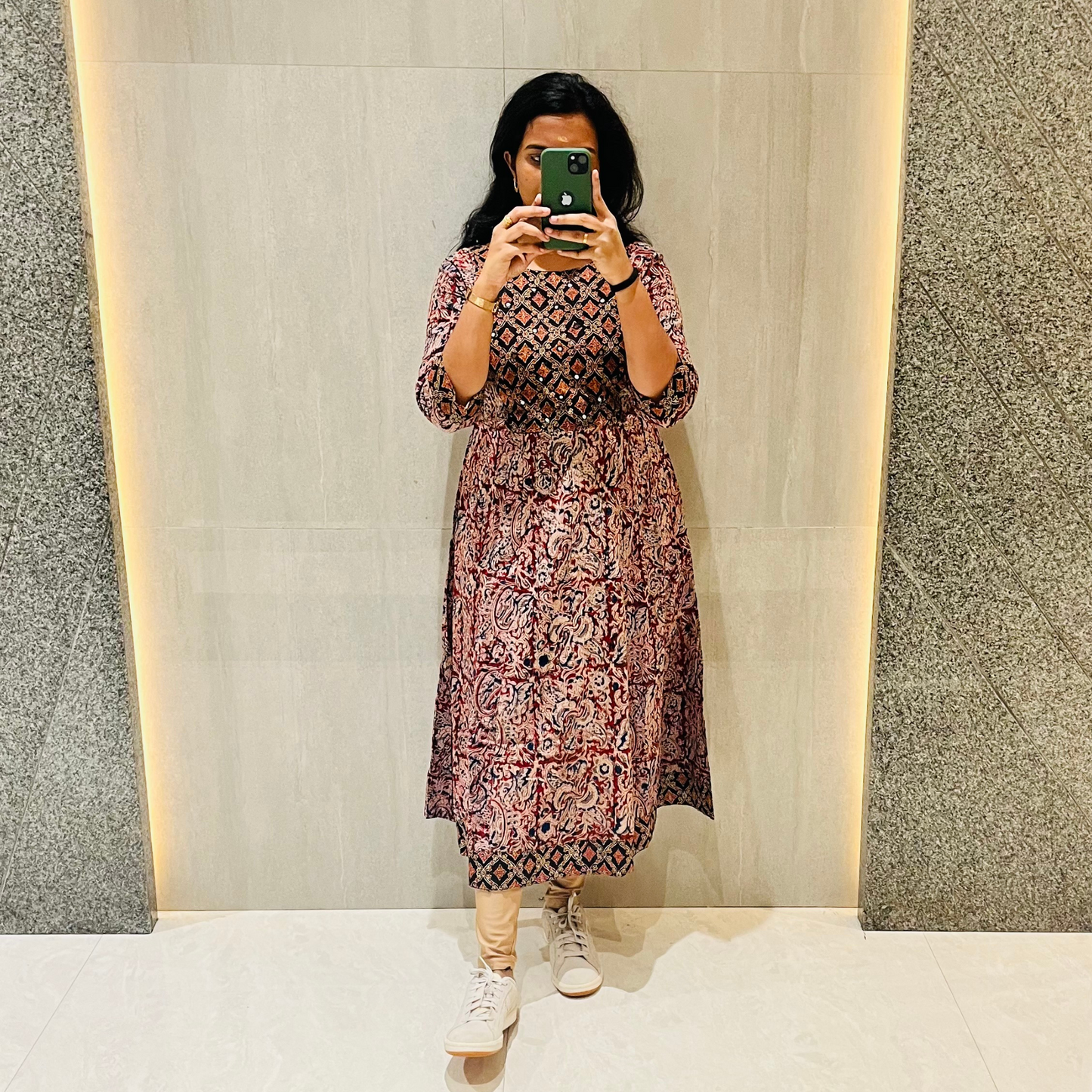 Ajrakkari Grace Dress