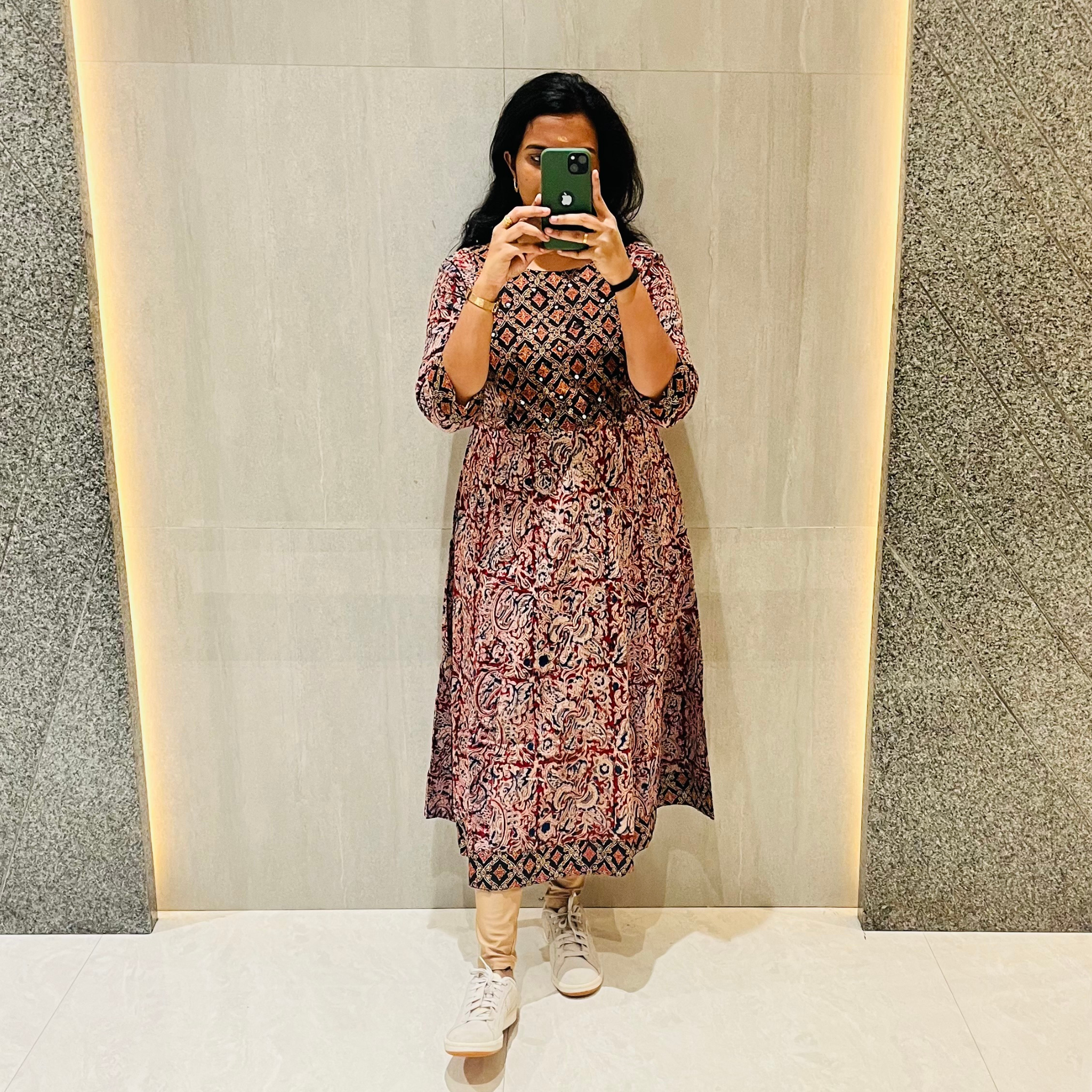 Ajrakkari Grace Dress