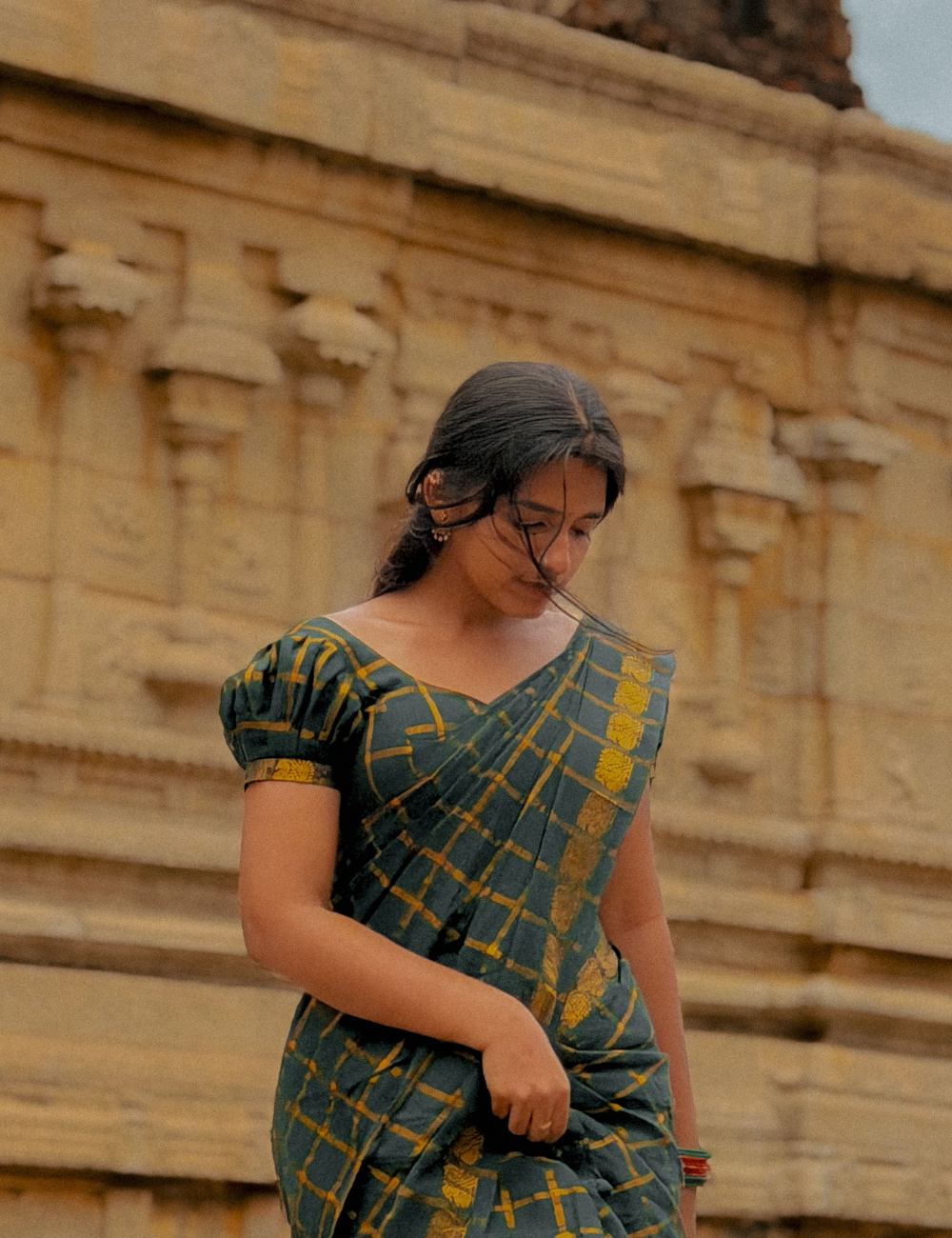 Green Pure Sungadi Cotton Handloom Saree