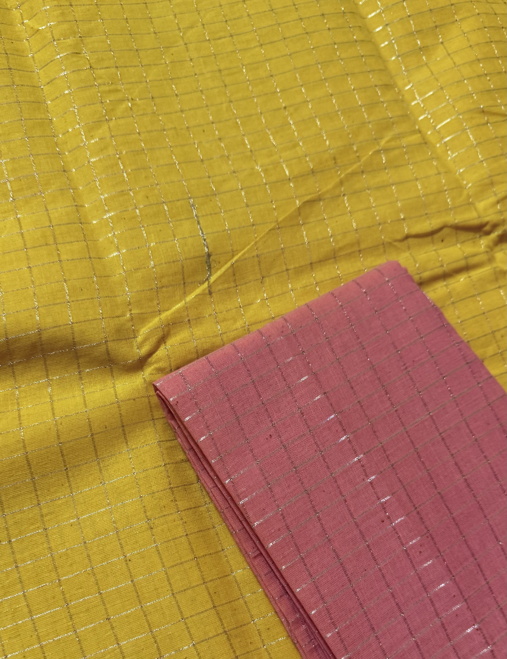 Yellow - Sungadi Cotton Saree