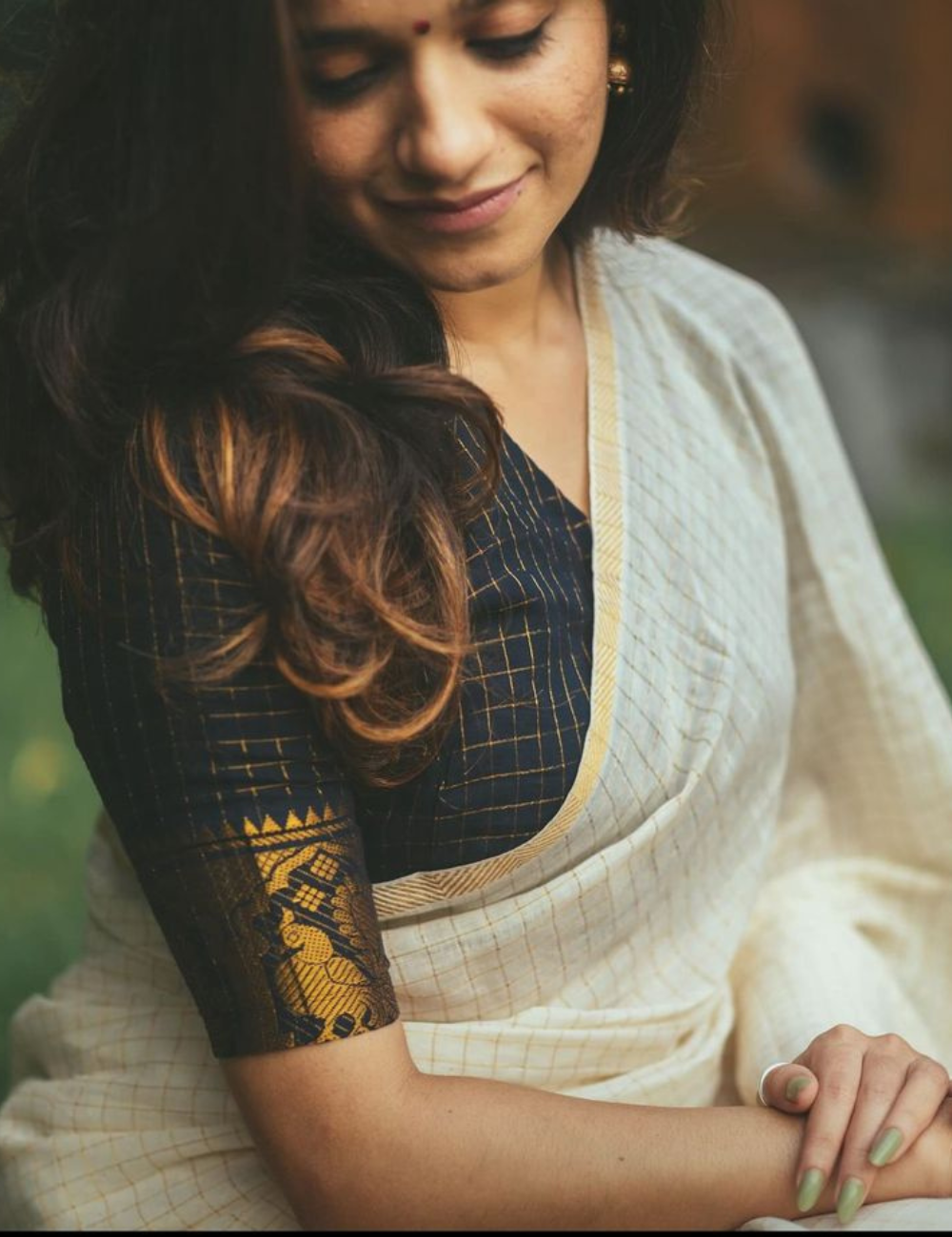 Half White - Sungadi Cotton Saree