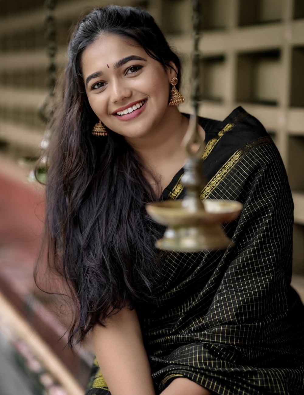 Black - Kalyani Silk Cotton Saree