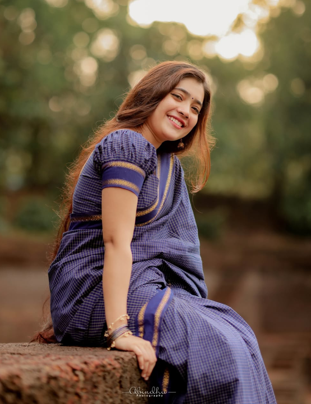 Blue - Kalyani Silk Cotton Saree