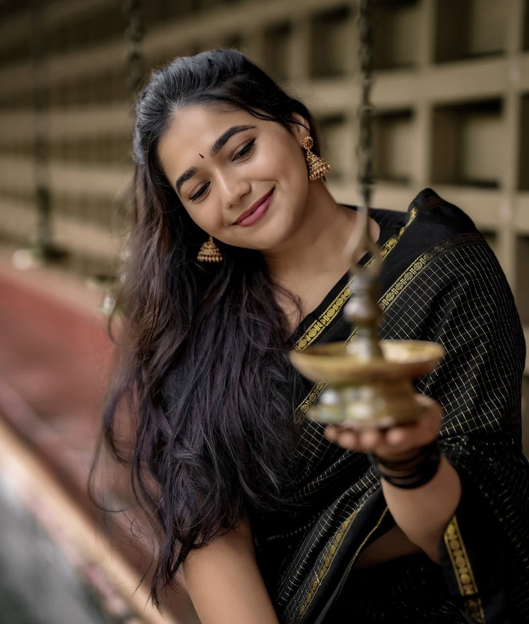 Black - Kalyani Silk Cotton Saree